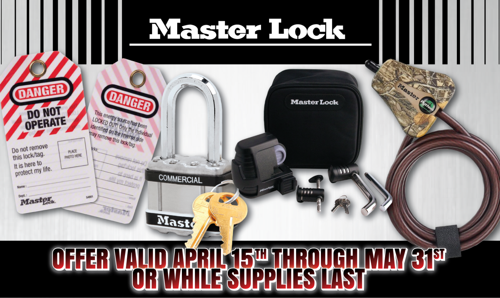 Master Lock Sale